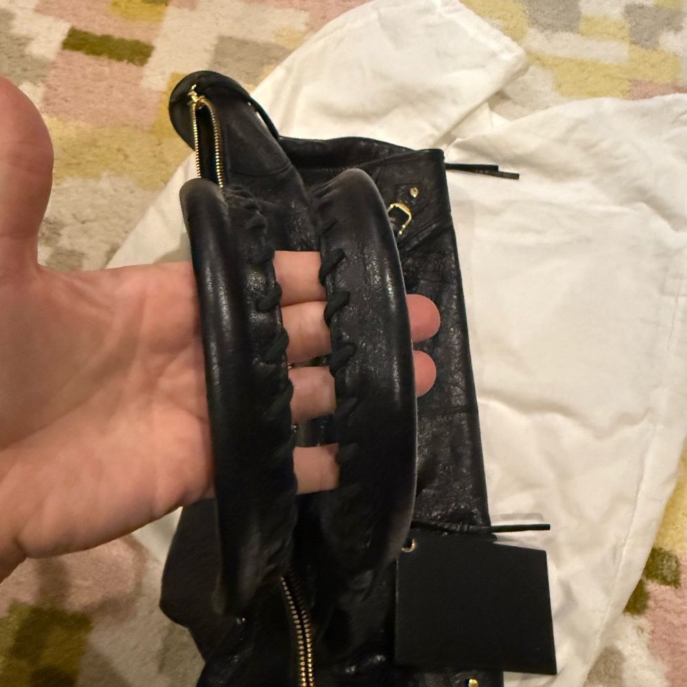 Balenciaga Black Large City (moto) Bag - Picture 9 of 14